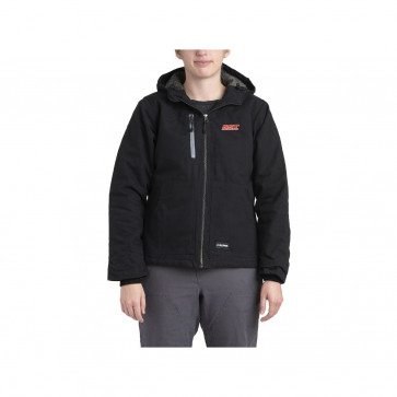 WHJ64 Berne Ladies' Softstone Modern Full-Zip Hooded Jacket