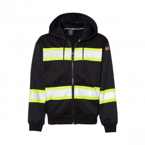 EV Series® Enhanced Visibility Full-Zip Hooded Sweatshirt 